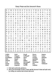Harry Potter and the Sorcerer's Stone - Giant Word Search