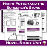 Harry Potter and the Sorcerers Stone Novel Study Unit