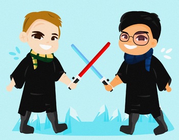Preview of Harry Potter vs. Star Wars: Common Literary Themes