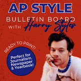 Harry Styles Inspired AP Style Bulletin Board | Journalism