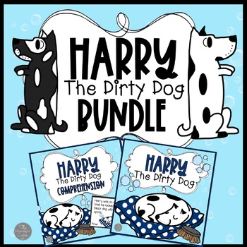 Preview of Harry the Dirty Dog Distance Learning BUNDLE