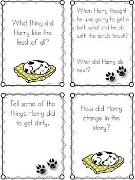 Harry the Dirty Dog Book Companion by The Picture Book Cafe | TpT