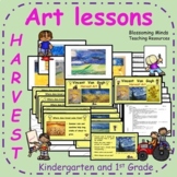 Harvest Art Plan : Van Gogh - 3 lesson unit