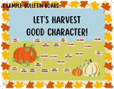 Harvest Character Cut + Paste Bulletin Board