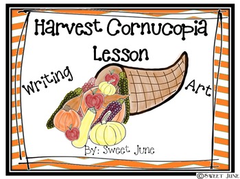 Preview of Free Harvest Cornucopia Lesson