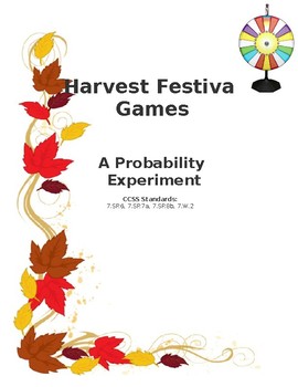 Preview of Harvest Festival Probability Experiment