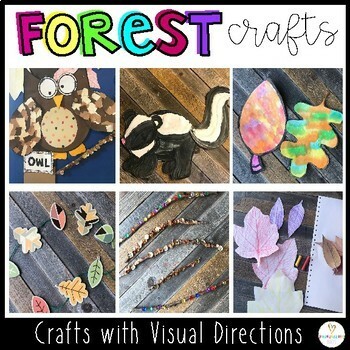 Forest Themed Crafts | Bulletin Board Craft Activities | Fall Ideas