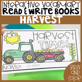 Harvest Time Interactive Vocabulary Readers Fall Readers K