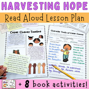 Preview of Harvesting Hope The Story of Cesar Chavez | Hispanic Heritage Month Activities