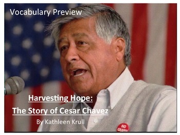 harvesting hope the story of cesar chavez