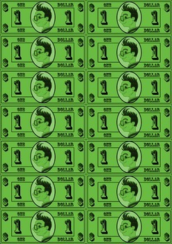 Preview of Play Money - Harvey Dollars