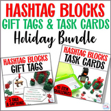 Hashtag Blocks Christmas Gift Tag and Holiday Task Card ST