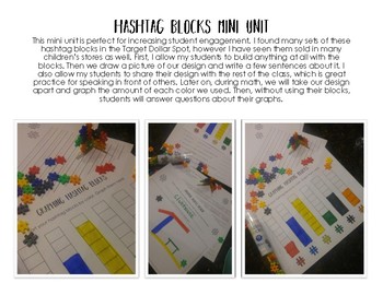 Preview of Hashtag Blocks Mini Unit