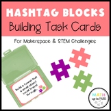 Hashtag Blocks Task Cards- End of the Year Activities- Sof