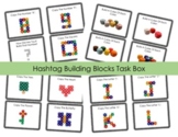 Hashtag Blocks Task Cards - Expanded Collection (Over 60 Cards)