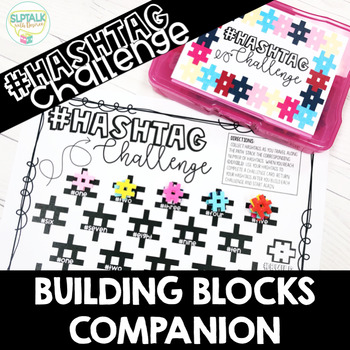 Preview of #HASHTAG CHALLENGE - Hashtag Building Blocks Companion