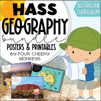 Preview of Hass Geography Activities and Posters // Australian Curriculum