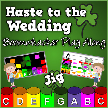 Preview of Haste to the Wedding [Irish Jig] -  Boomwhacker Play Along Videos & Sheet Music