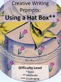 "Hat Box" Writing Creative Prompts Ready to Use Cards