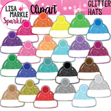Hat Clipart Winter with Glitter