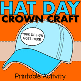 Hat Day Crown Craft Template | Printable and No Prep