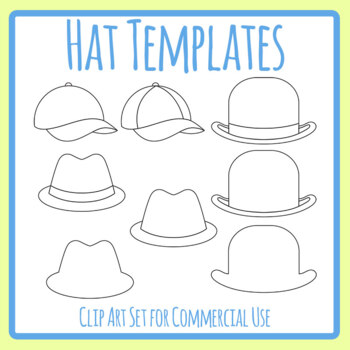 blank hat template
