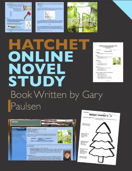 Preview of Hatchet: An Online Interactive Novel Study