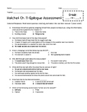 Hatchet Chapter 11-Epilogue Assessment