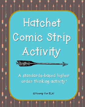 Preview of Hatchet Comic Strip Activity