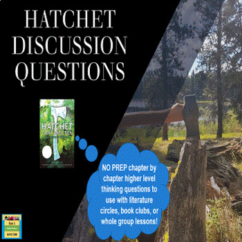 Engaging Book Club Journal for 'Hatchet