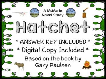 Preview of Hatchet (Gary Paulsen) Novel Study / Comprehension (38 pages)