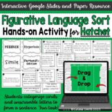 Hatchet Hands-On Figurative Language Sort - Digital and Print