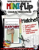 Hatchet: Interactive Notebook Characterization Mini Flip