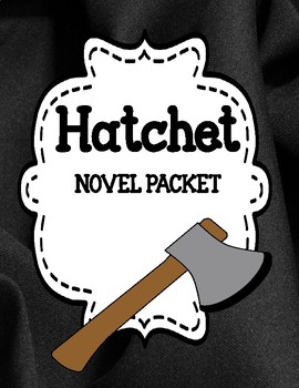 Preview of Hatchet - Novel Study Comprehension and Vocabulary Unit