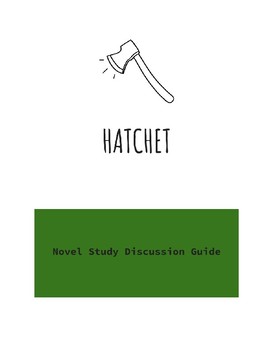 Hatchet Book Club Journal with Questions by Falling In Love With