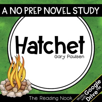 Preview of Hatchet Novel Study | Distance Learning | Google Classroom™