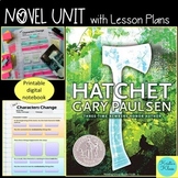 Hatchet Novel Study Unit | Activities | Questions | Vocabulary