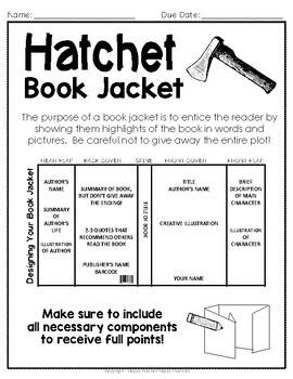 hatchet book report template