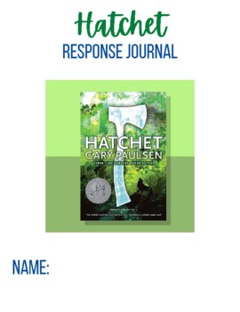 Hatchet Book Club Journal with Questions by Falling In Love With