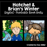 Hatchet Series by Gary Paulsen Digital + Printable Novel S