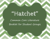 Hatchet Student Literature Booklet