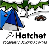 Hatchet - Vocabulary Building Activities