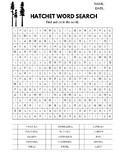 Hatchet Word Search / Printable Worksheet / Early Finisher / FREE