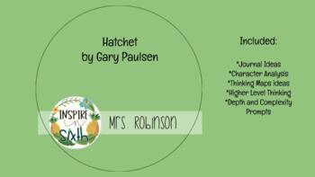 Preview of Hatchet by Gary Paulsen