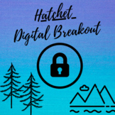 Hatchet by Gary Paulsen Digital Breakout / Escape Room