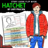 Hatchet by Gary Paulsen Novel Study Literature Guide Flip Book