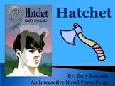 "Hatchet", by Gary Paulsen, Interactive Novel PowerPoint