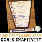 New Year Goals & Resolutions Craft & Activity