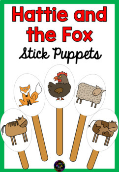 Preview of Hattie and the Fox Story- Puppets