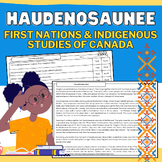 Haudenosaunee: First Nations in Canada Informational Passa